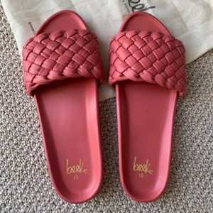 NEW beek leather sandals